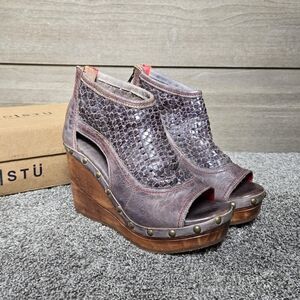 Bed Stu Odette Platform Wedge Sandal NEW size 8